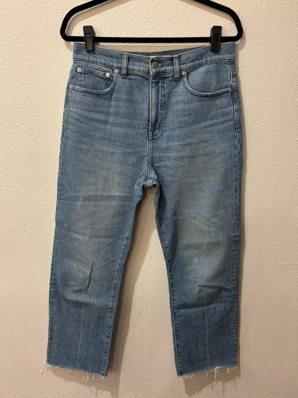 Madewell 90’s Straight Denim Jeans Size 28 with 26” inseam
